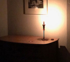 candle: Photo by Louie Ettling